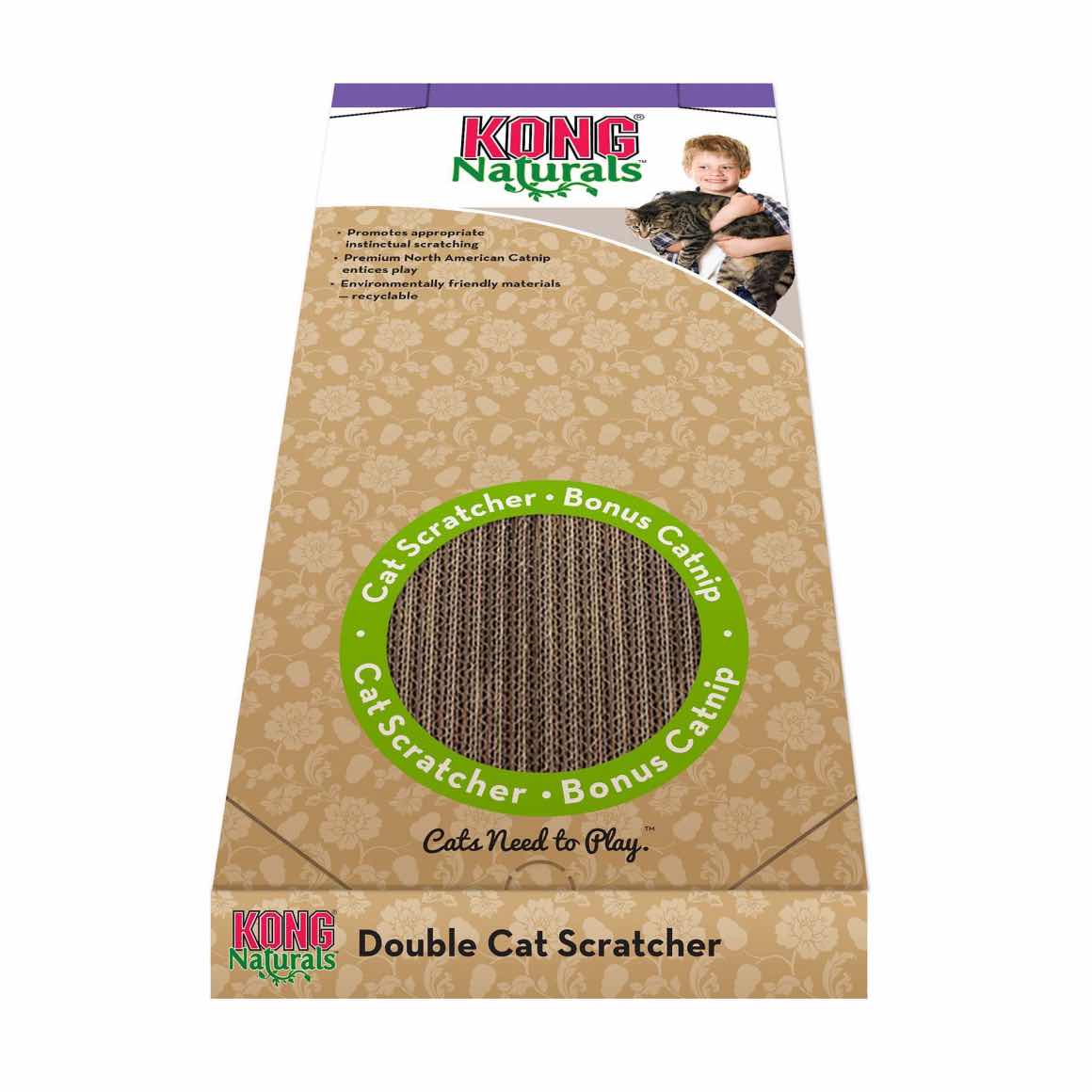 Naturals cardboard scratcher