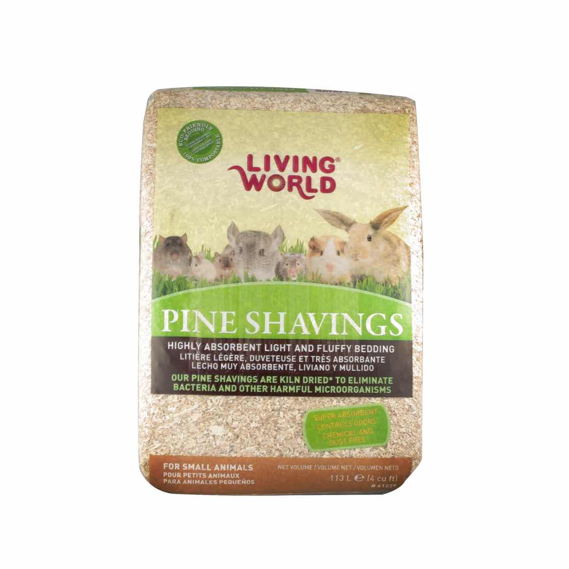 Pine shavings