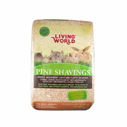 Pine shavings