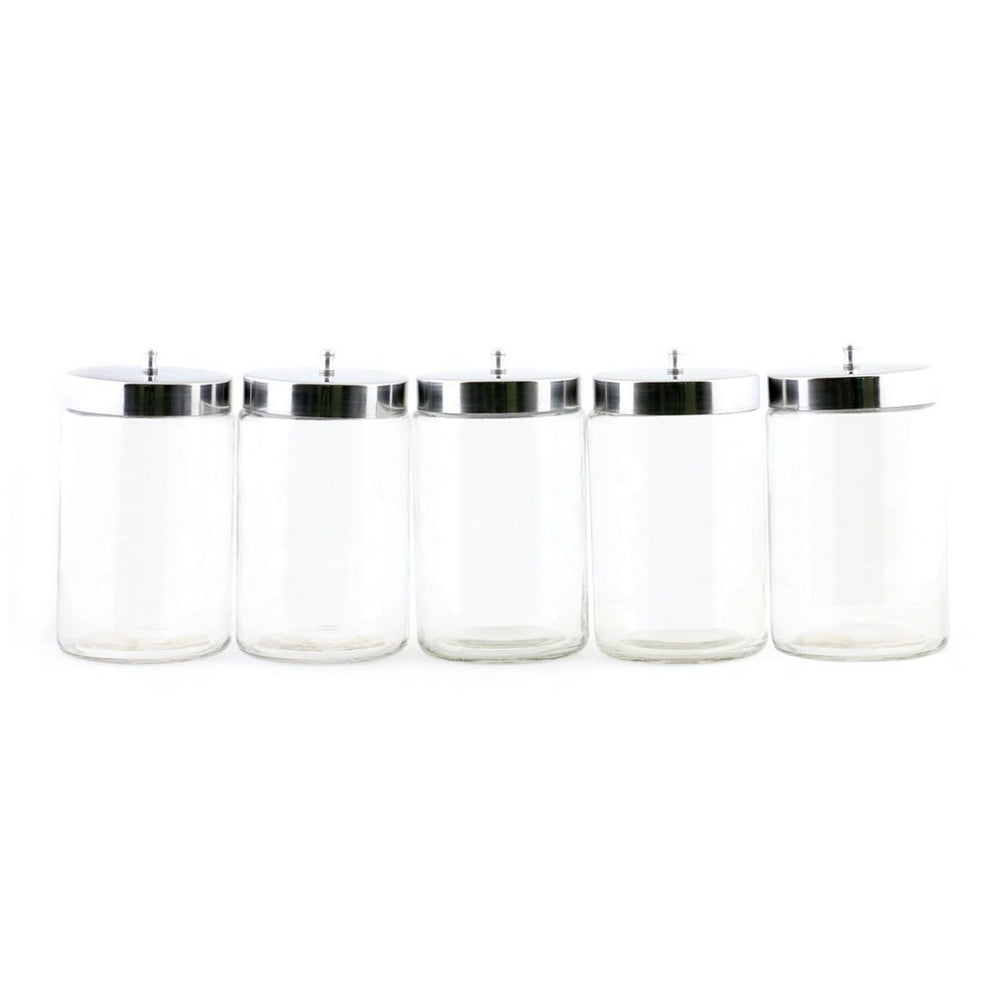 Sundry glass jar unlabled