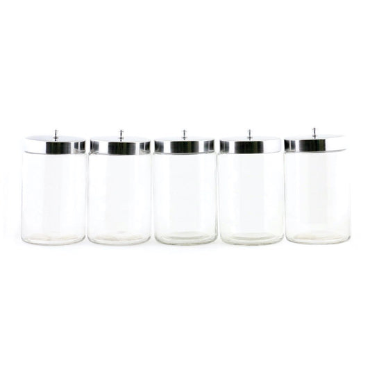 Sundry glass jar unlabled