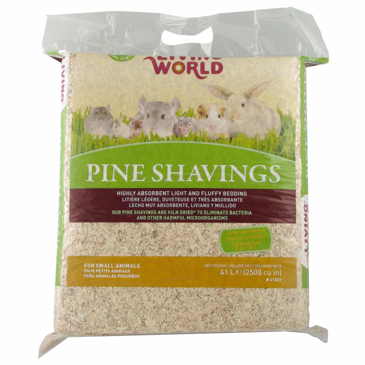 Pine shavings