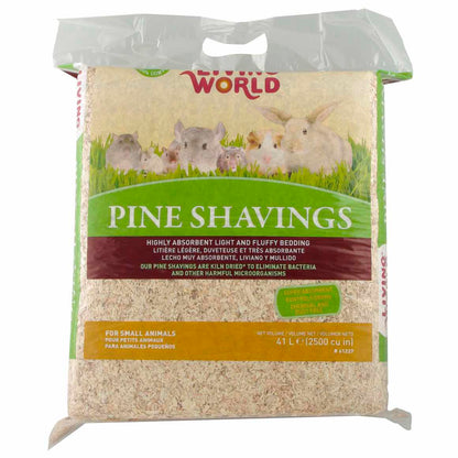 Pine shavings