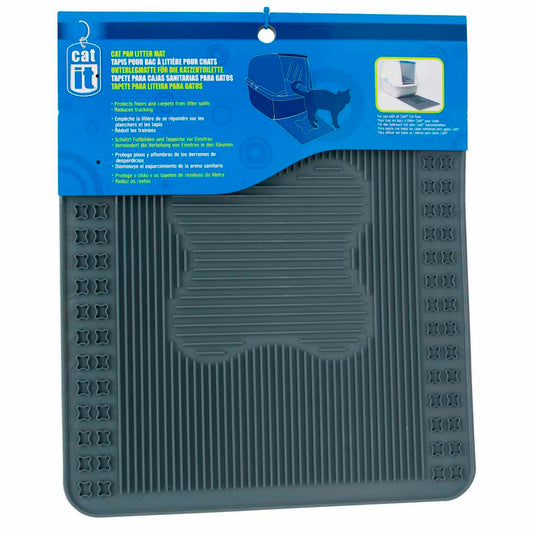 Litter pan mat