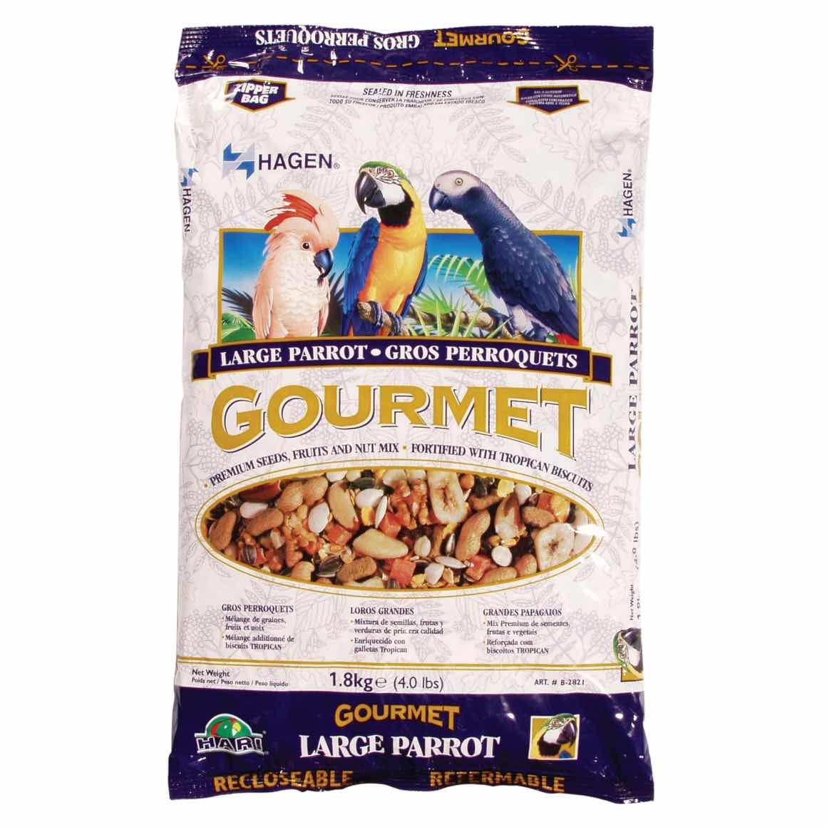 Large parrot mix