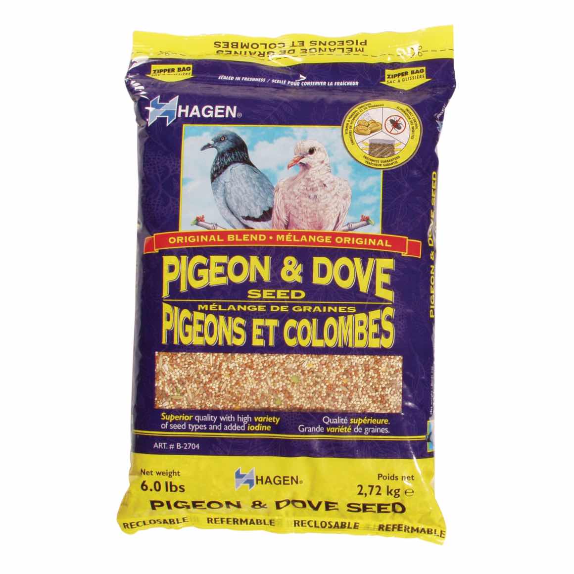 Pigeon and dove mix