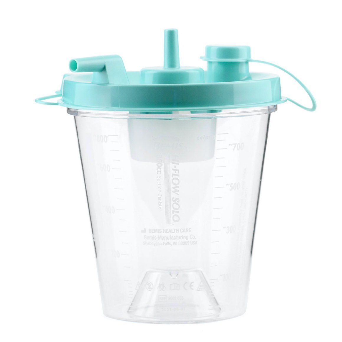 Aspiration/suction storage canister