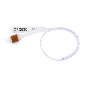 Urinary Foley catheter Clearview Surgivet closed end