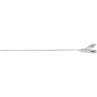 Urinary Foley catheter closed end with balloon