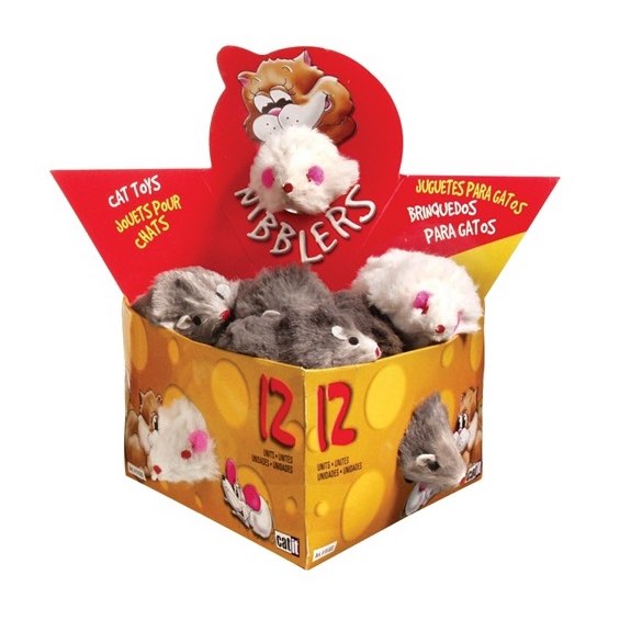 Nibblers fur mice cat toy