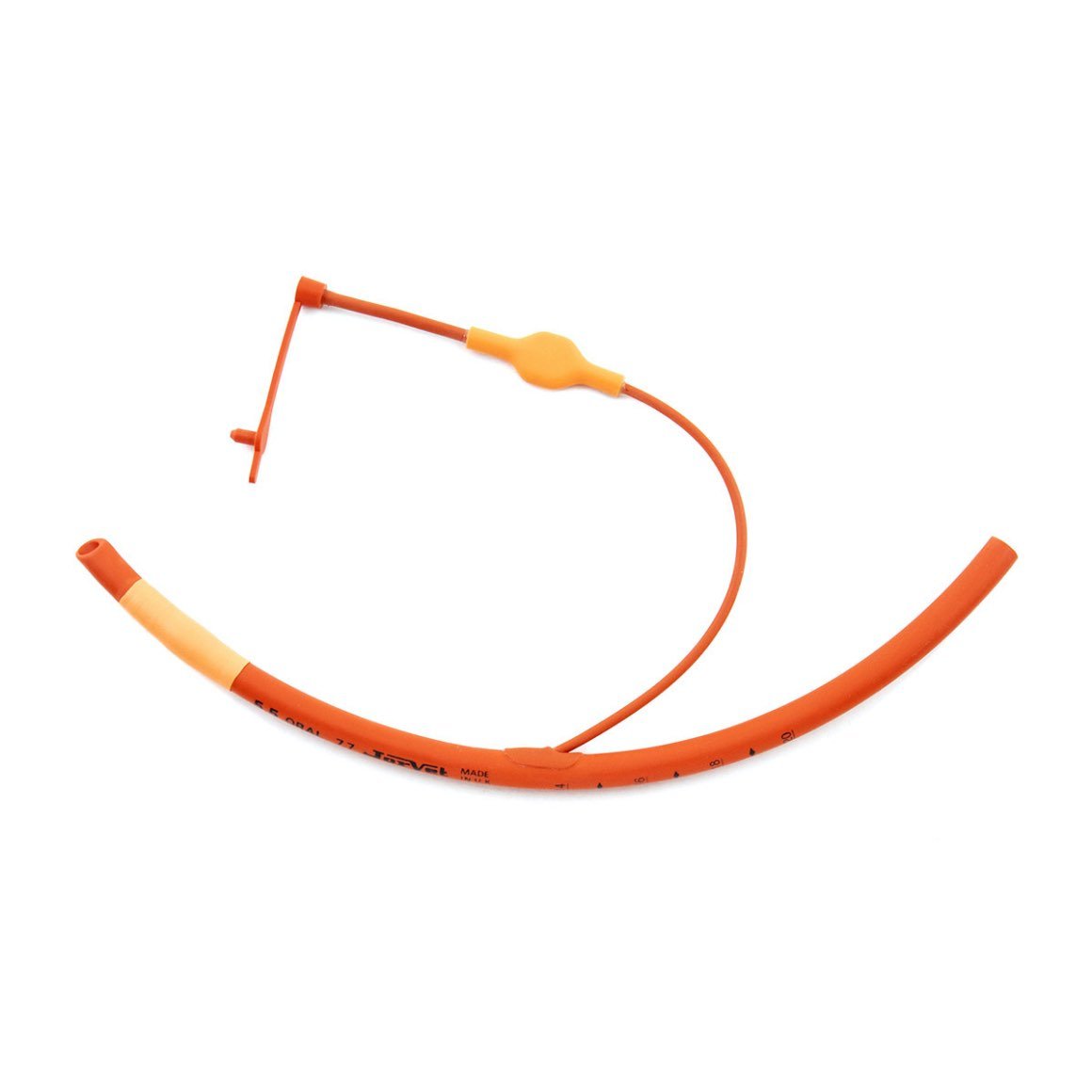Endotracheal tube rubber without adapter