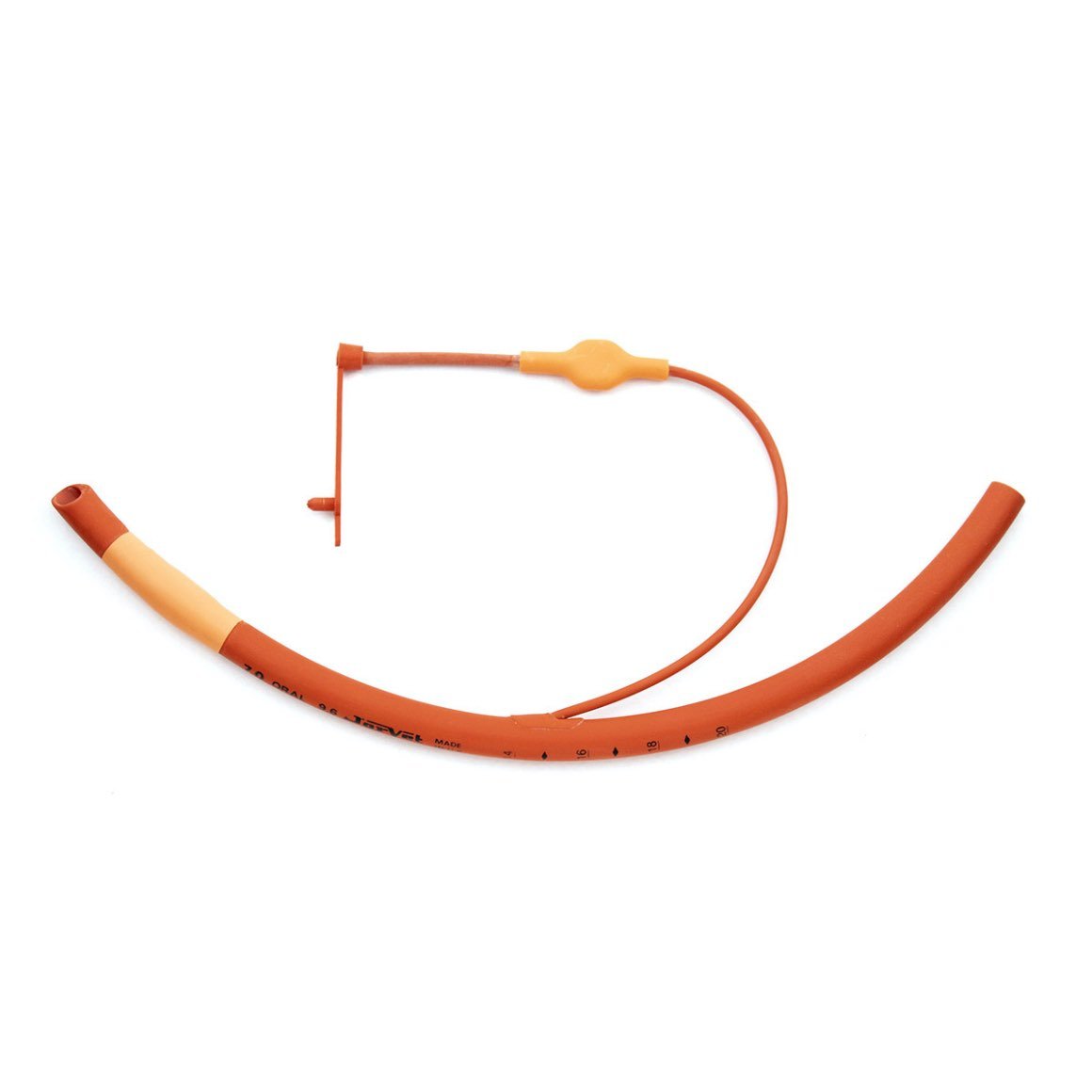 Endotracheal tube rubber without adapter