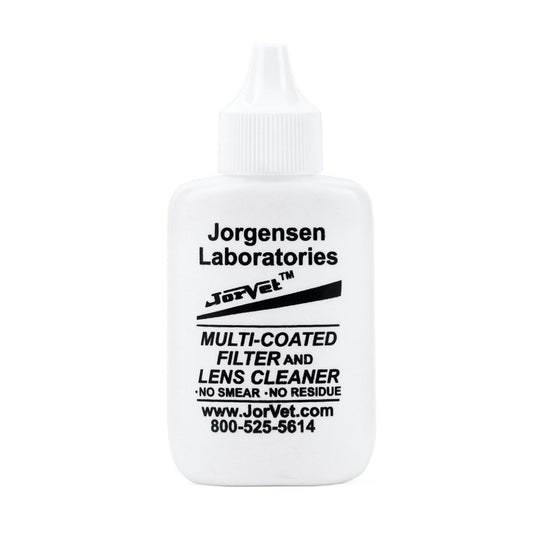 Lens cleaning solution no residue