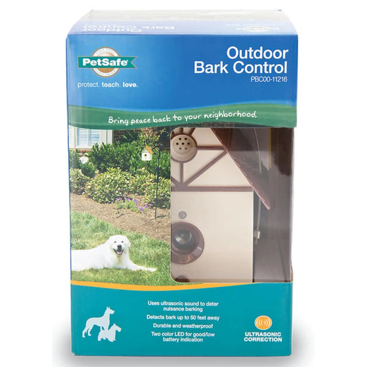 Outdoor bark control
