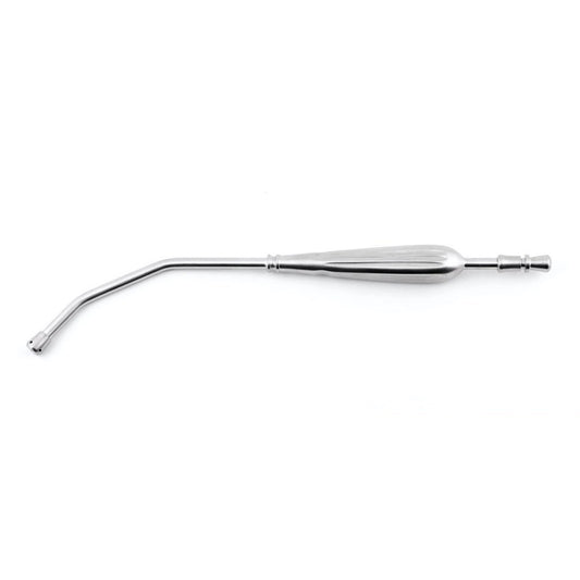 Yankauer metal suction handle