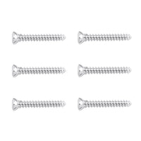 Cortical bone screws
