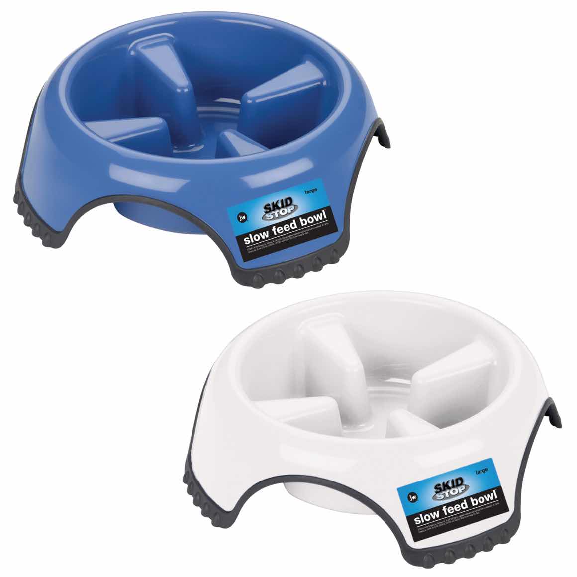Skidstop slow feeder
