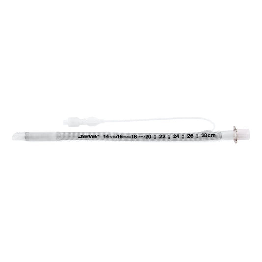 Endotracheal tube silicone with reinforcement with cuff
