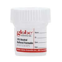 Formalin-filled jar