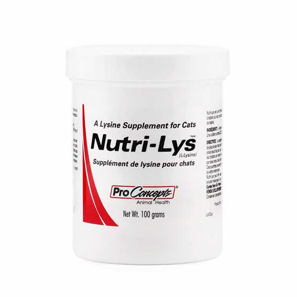 Nutri-Lys lysine supplement for cats