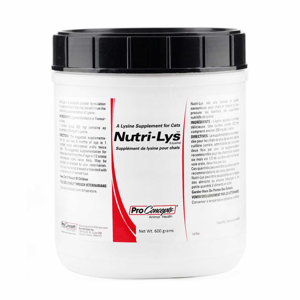 Nutri-Lys lysine supplement for cats