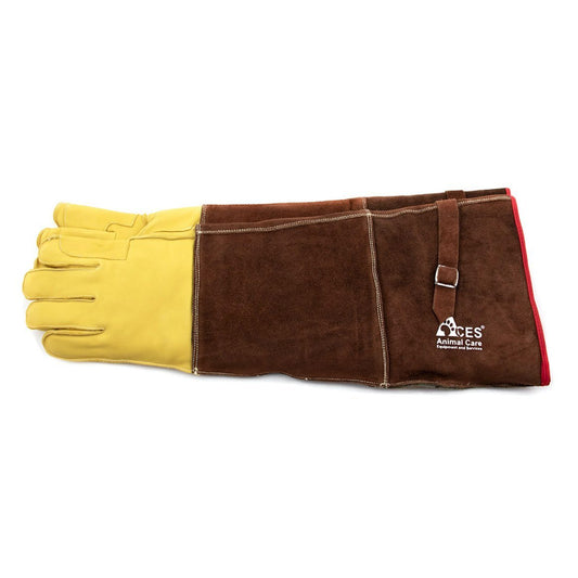 Leather protection gloves