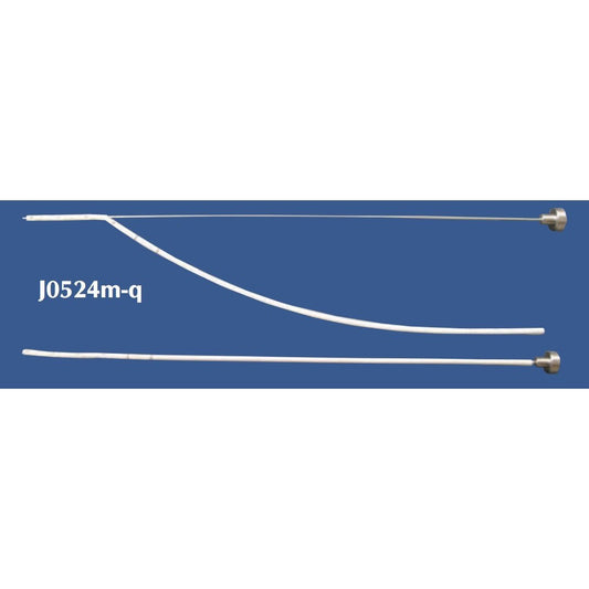 Thoracic drain stainless stylet