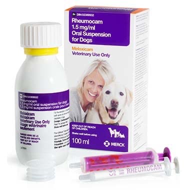 Rheumocam oral suspension for dogs