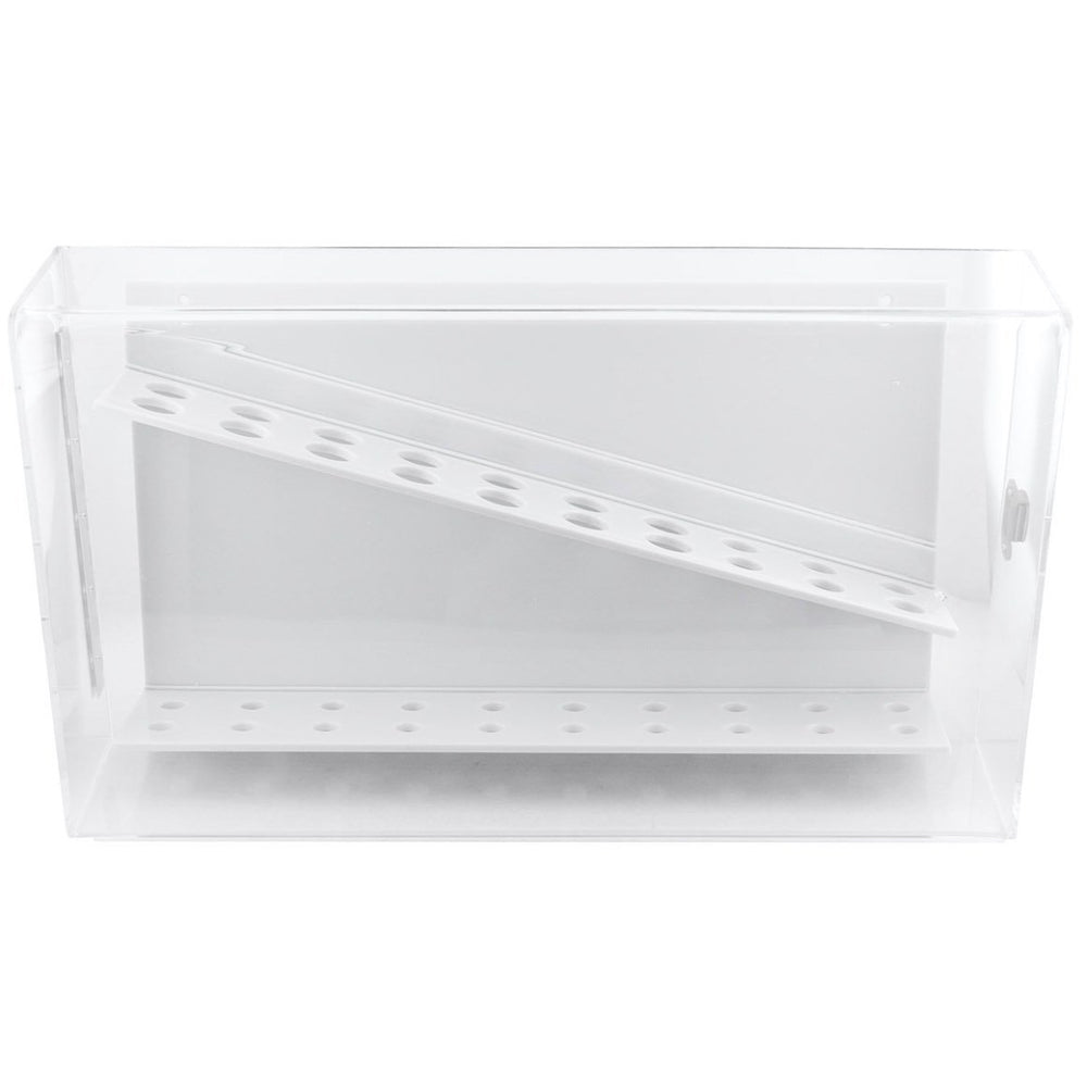 Endotracheal tube rack with cover