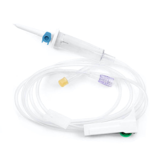 IV set 60 drops 1 site non vented