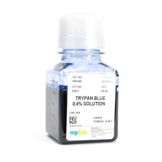 Tryptan blue stain solution
