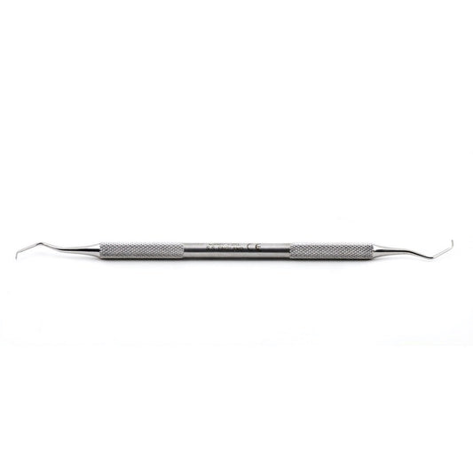 Subgingival dental curette doubled ended