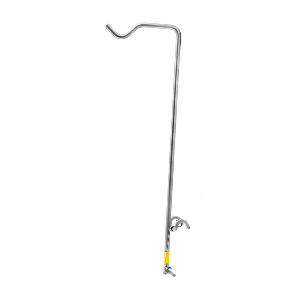 IV bag holder for cage door