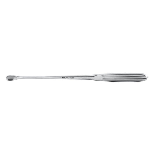Surgical spoon soft edge