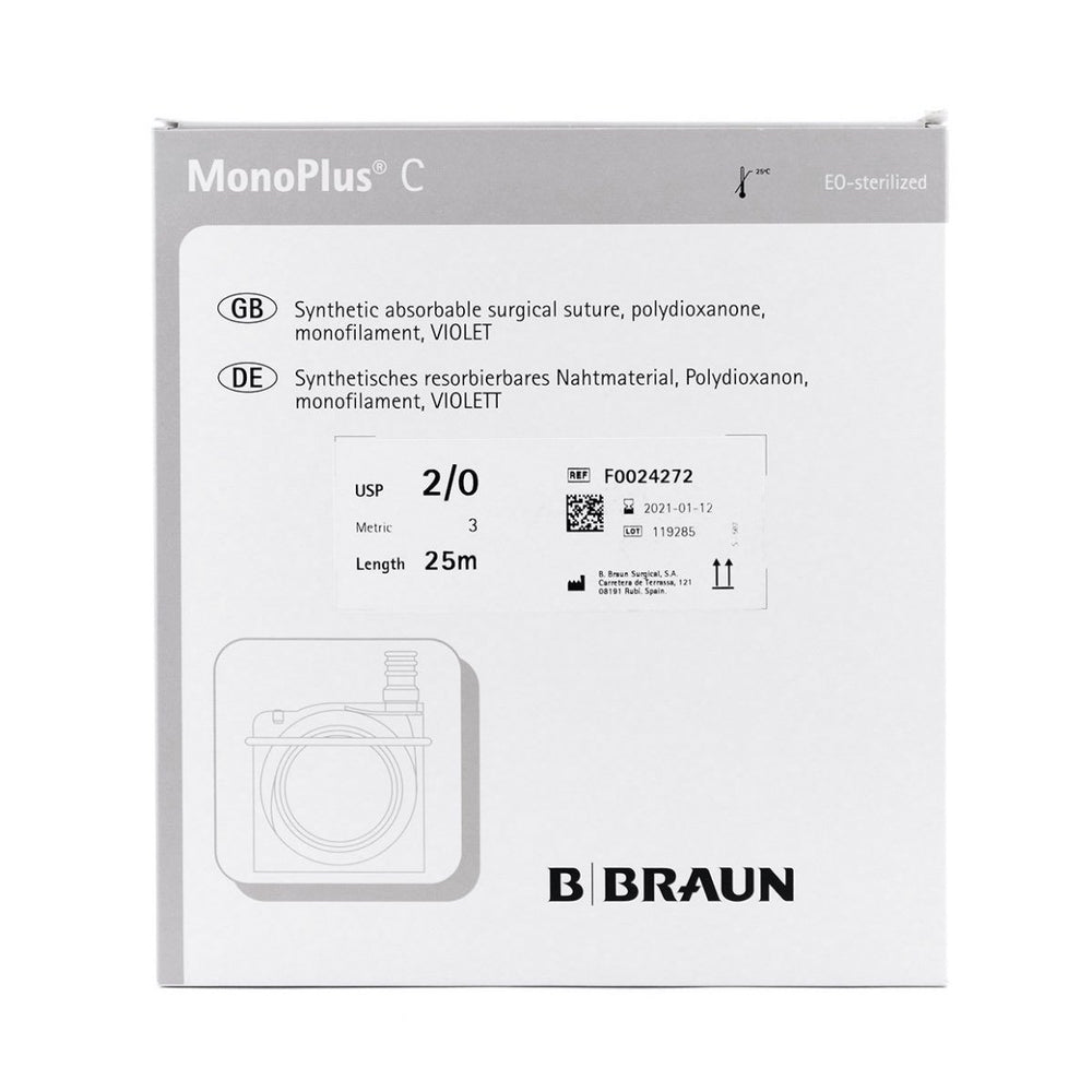 Suture MonoPlus C 2/0 Cassette