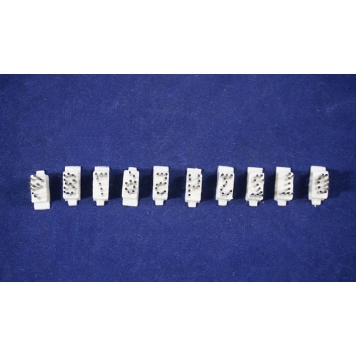 Digits tattoo set 0-9