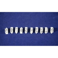 Digits tattoo set 0-9