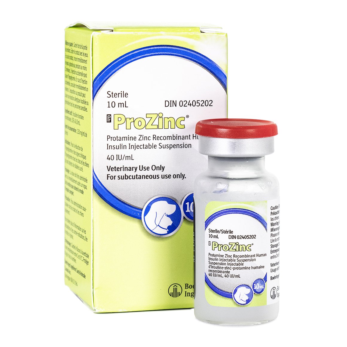 ProZinc Injectable Suspension for Cats – 40 IU Insulin for Diabetes ...