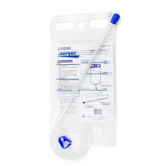 Oral calf drencher collapsible bag