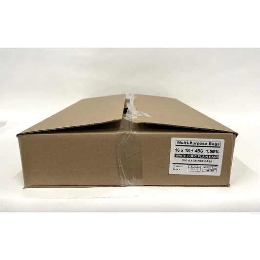 Oxo-biodegradable plastic courtesy bags clear