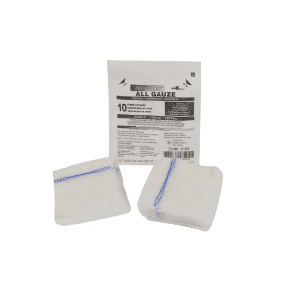 Gauze sponge woven non sterile 16 ply (X-Ray)