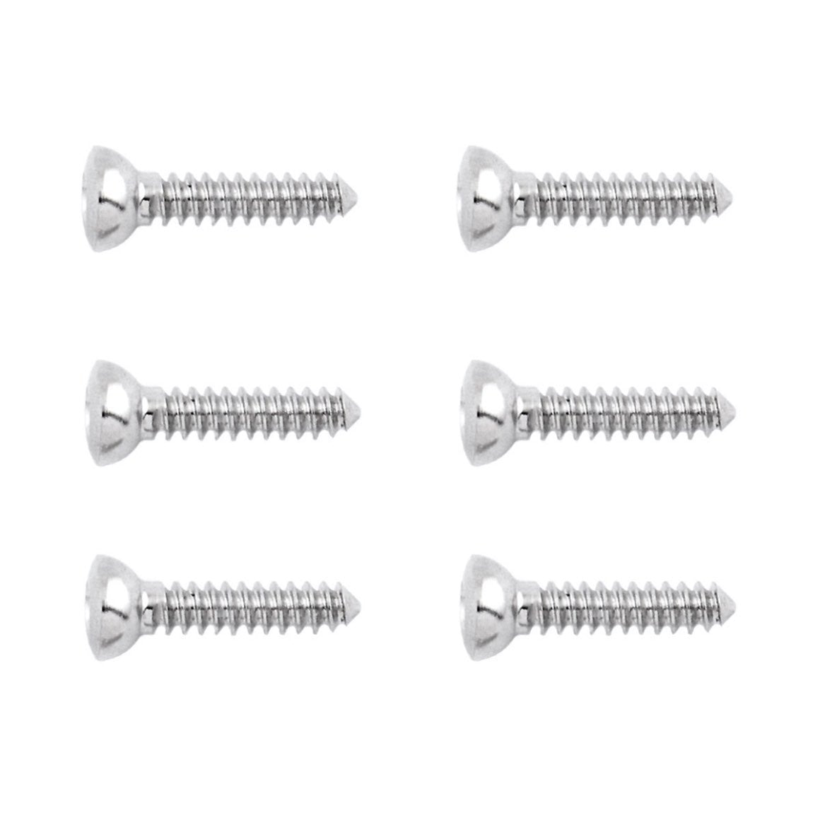 Cortical bone screws