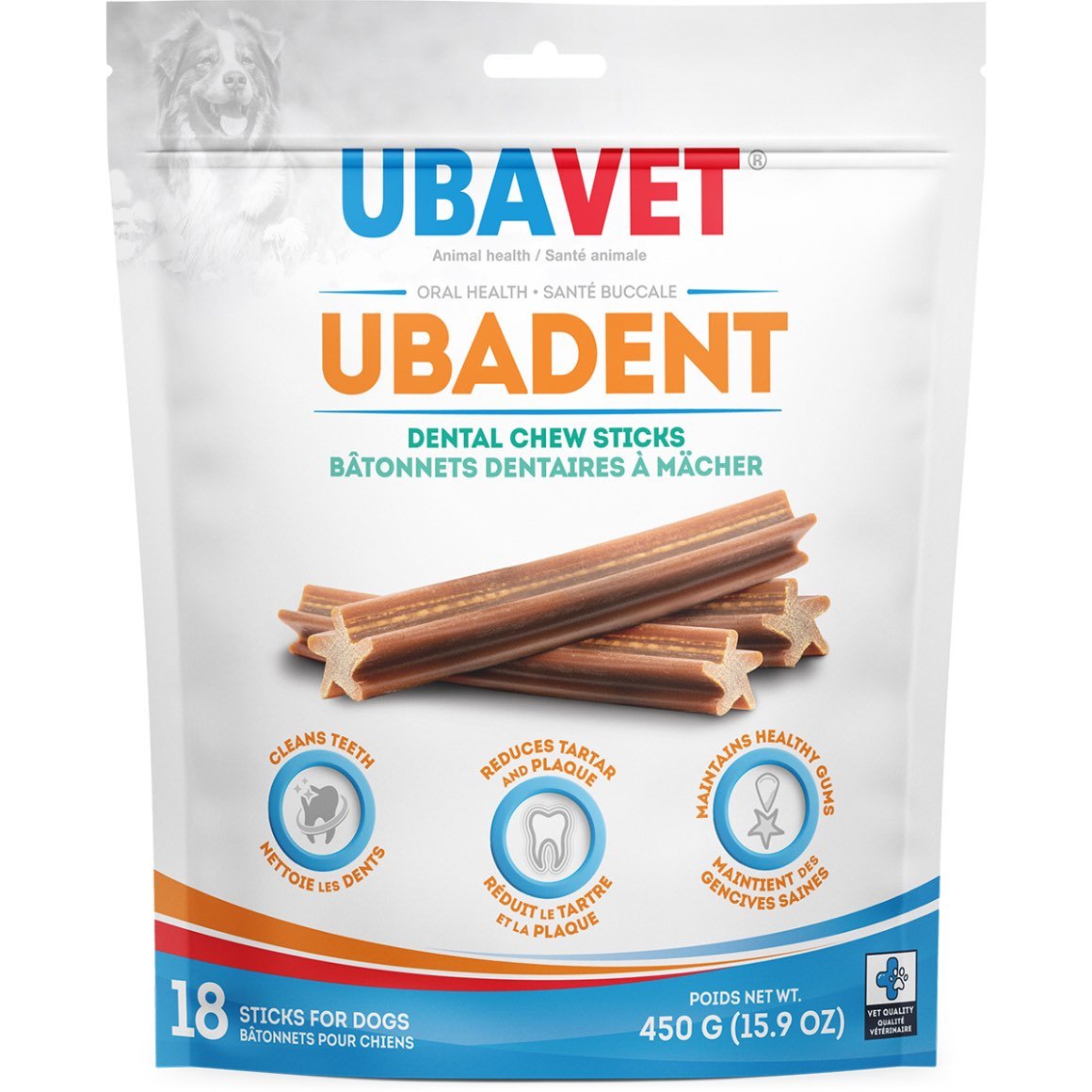 Ubadent dental chew sticks