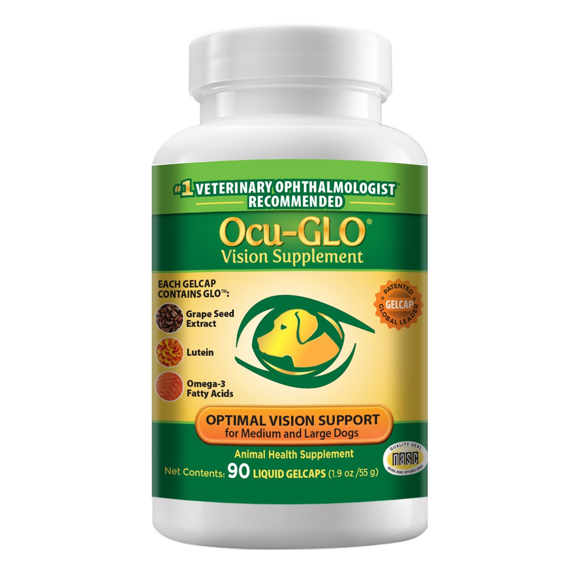 Ocu-GLO RX for medium and large dogs