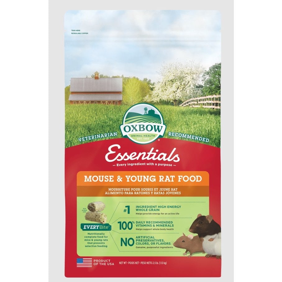 Essentials mouse and young rat food