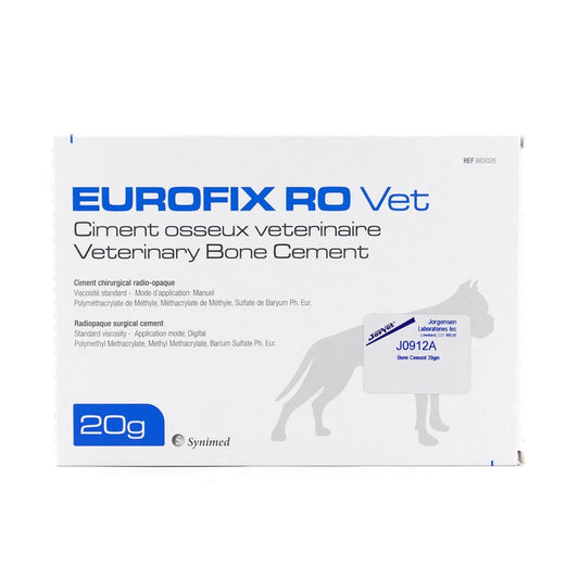 Veterinary bone cement