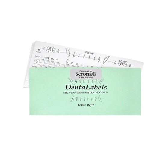 DentaLabel feline refill