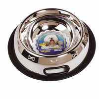 Non spill dog dish