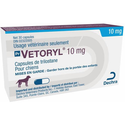 Vetoryl capsules for dogs