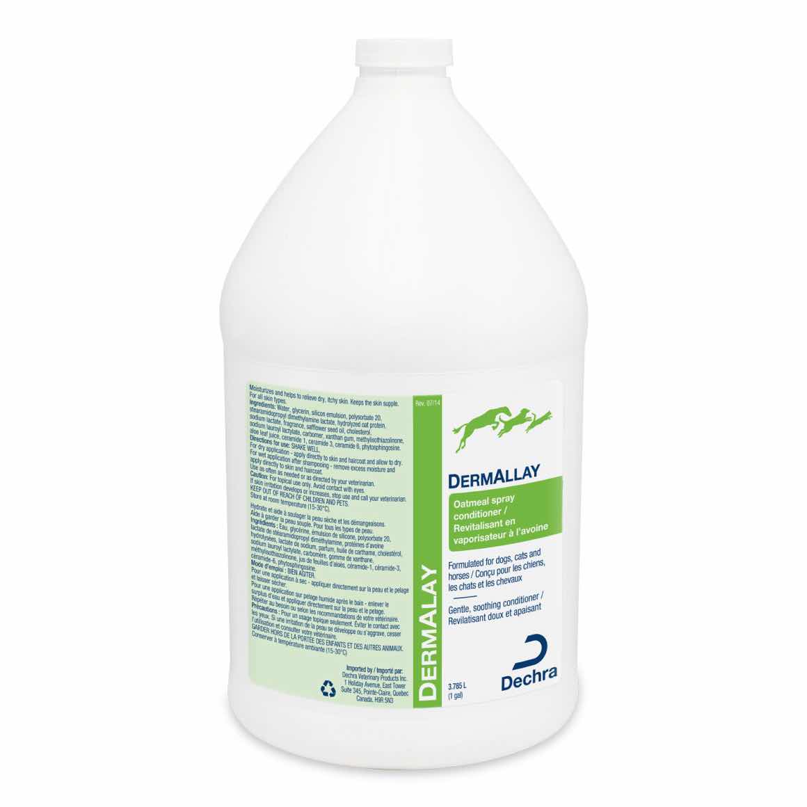 DermAllay oatmeal spray conditioner